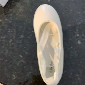 Ballerina ribbon tie shoes - girls